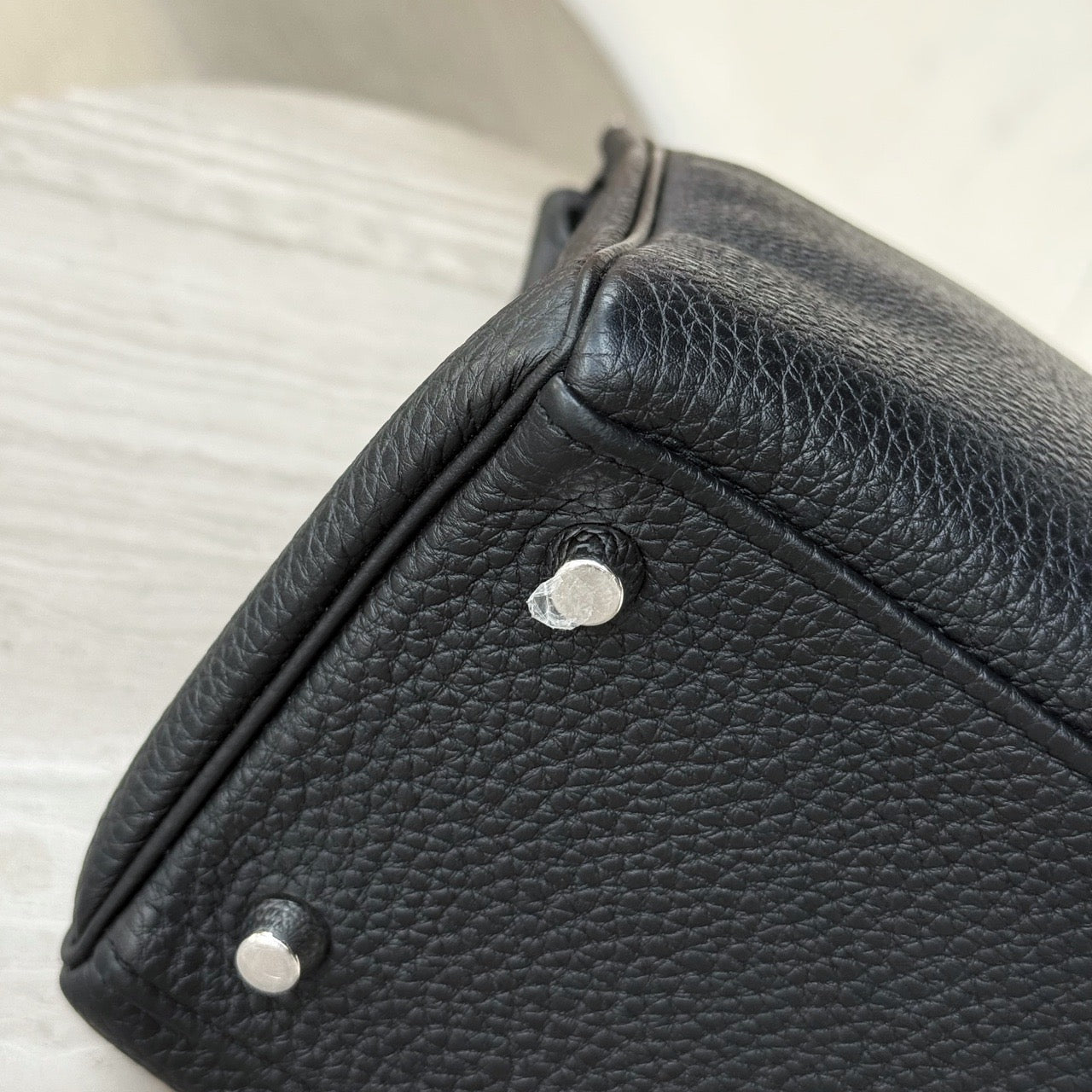 HERMES KELLY 28 | BLACK PHW TOGO