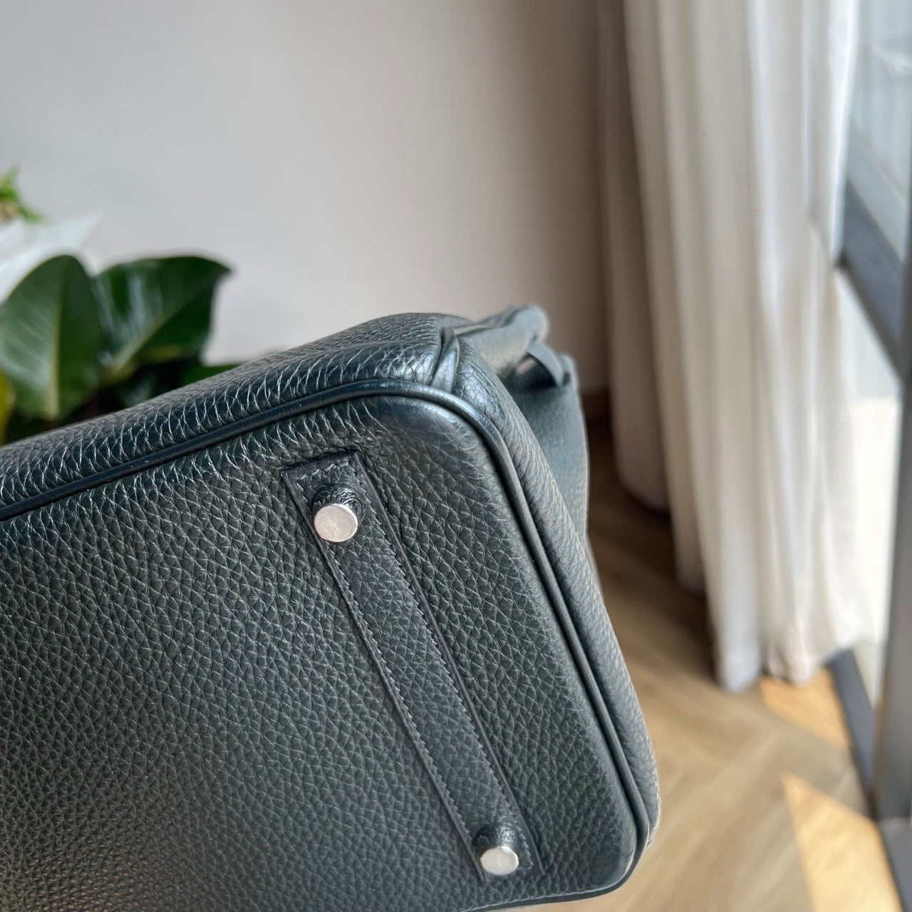 HERMES KELLY 28 | VERT FONCE PHW TOGO