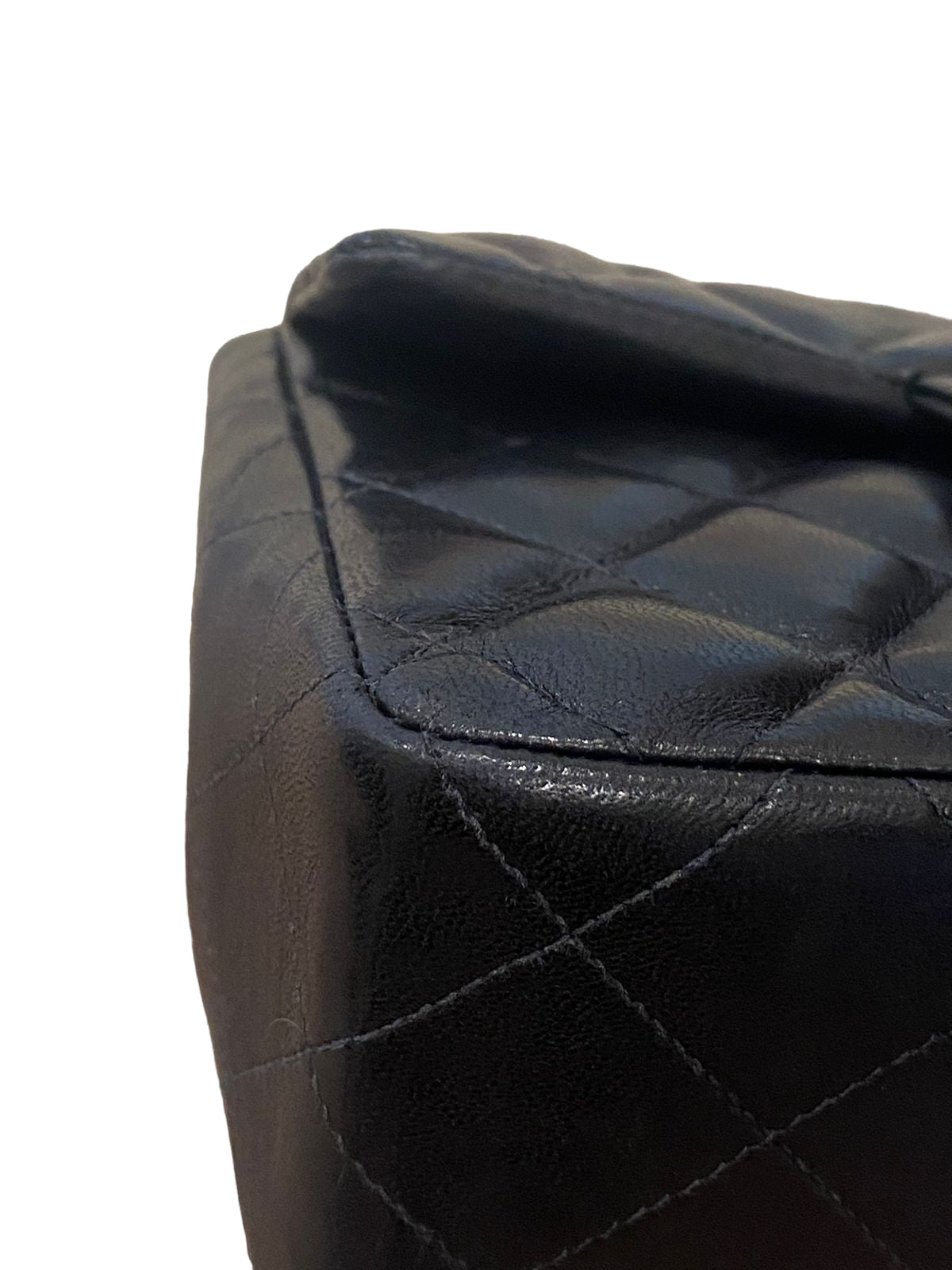 CHANEL CLASSIC BAG / 17CM BLACK LAMBSKIN 24K GHW
