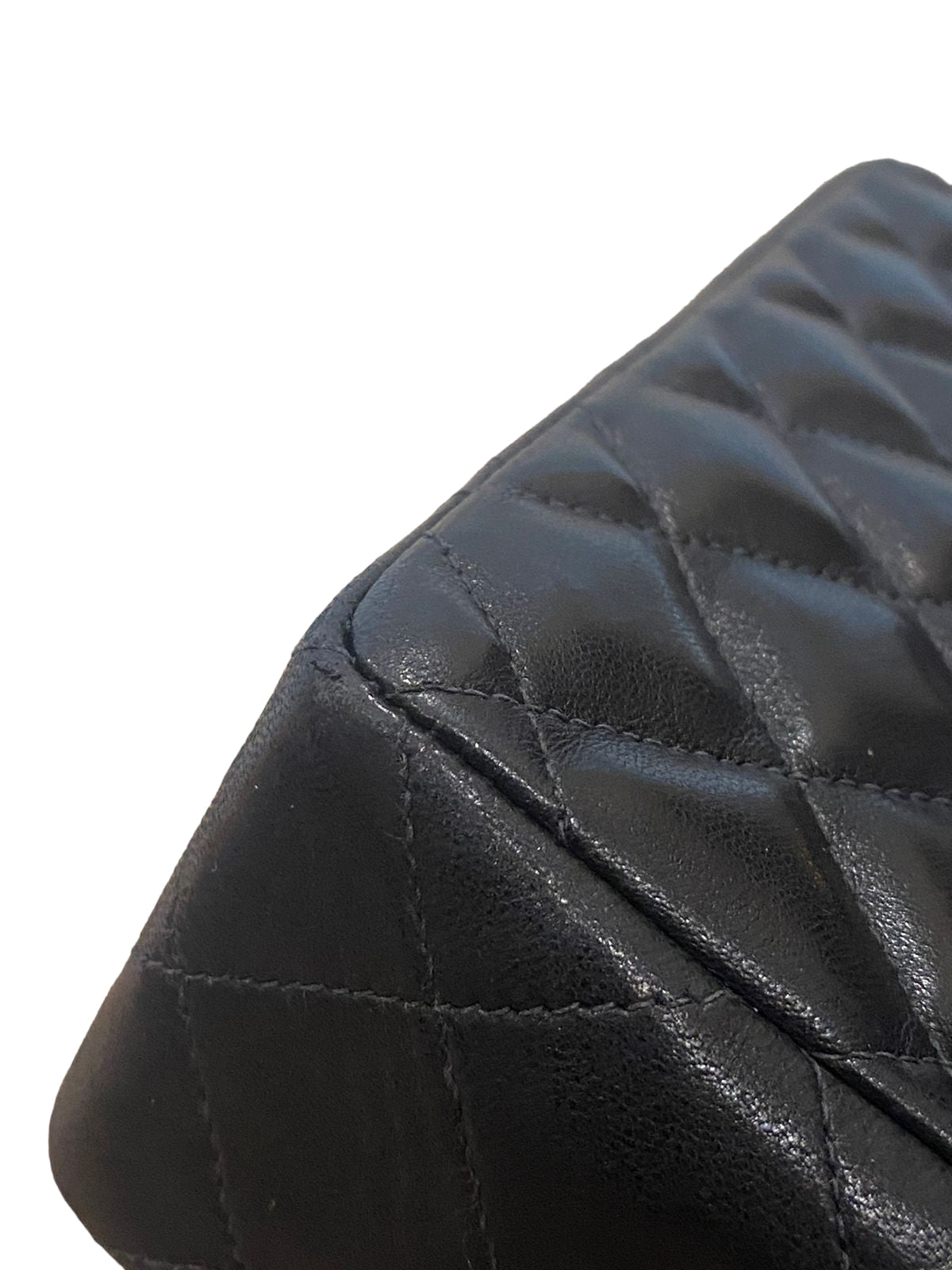 CHANEL CLASSIC BAG / 17CM BLACK LAMBSKIN 24K GHW