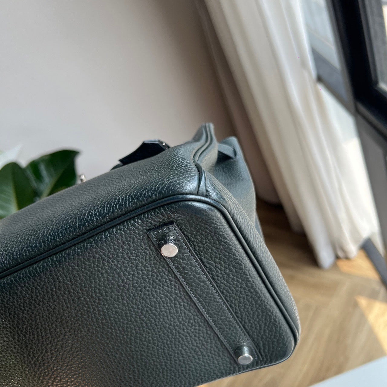 HERMES KELLY 28 | VERT FONCE PHW TOGO