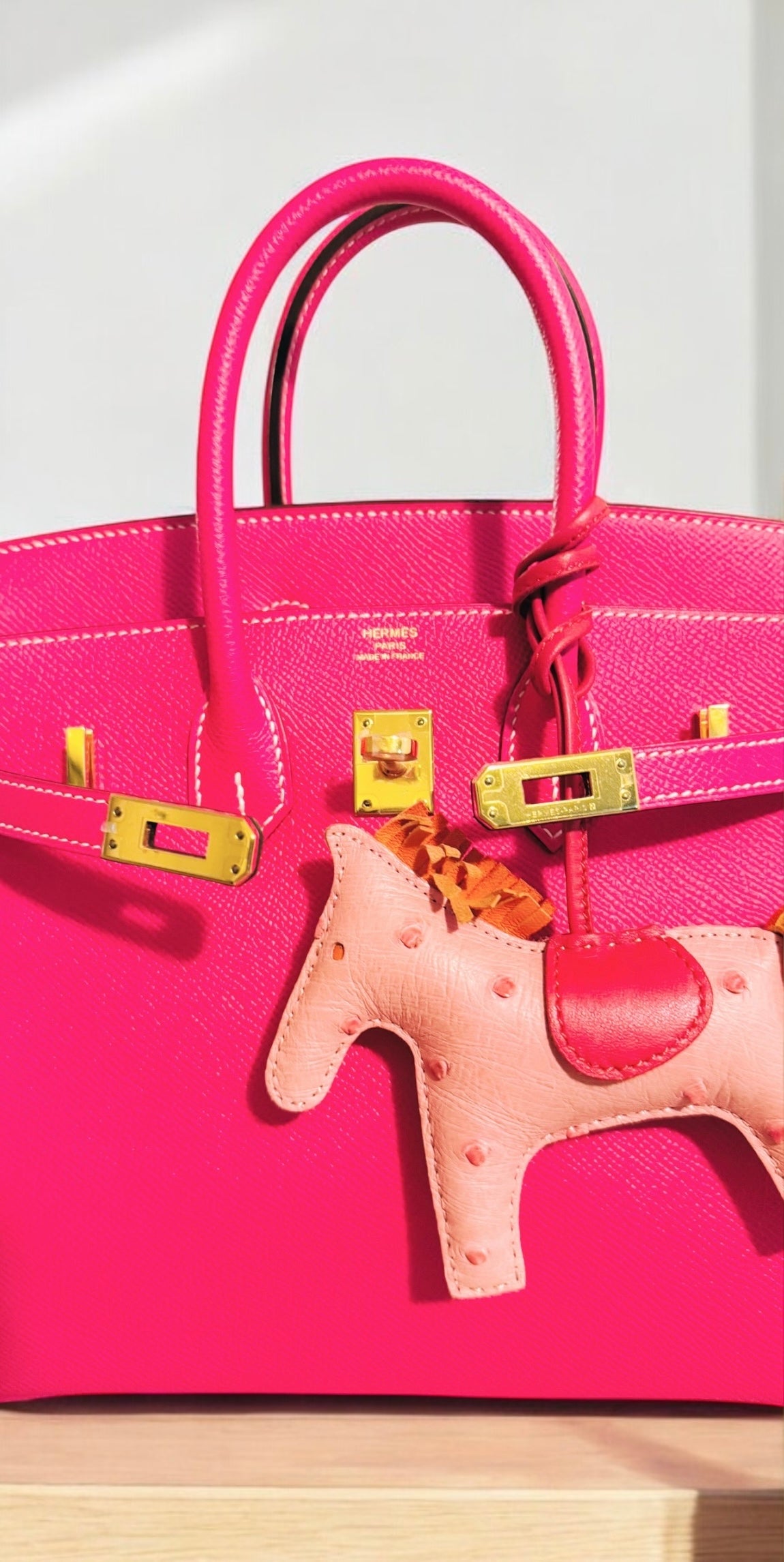 HERMES BIRKIN 25 | ROSE TYRIEN EPSOM GHW