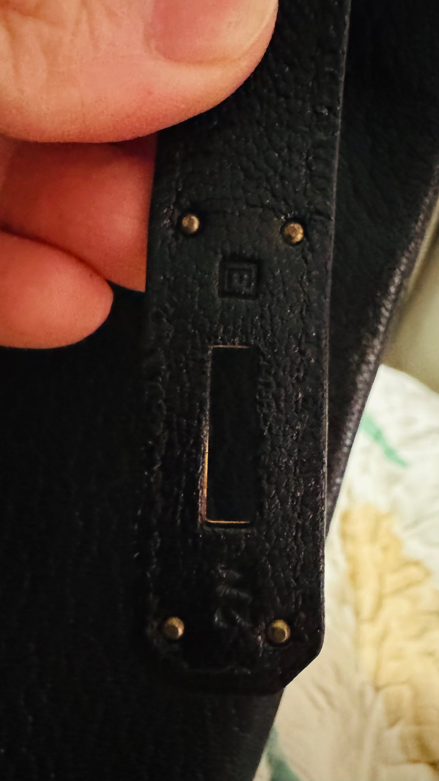 HERMES HAC 32 | CHEVRE BLACK GHW