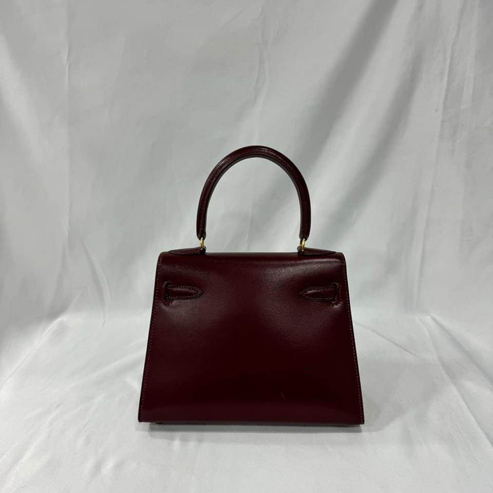 HERMES KELLY 20 | BOX CALF ROUGE H GHW