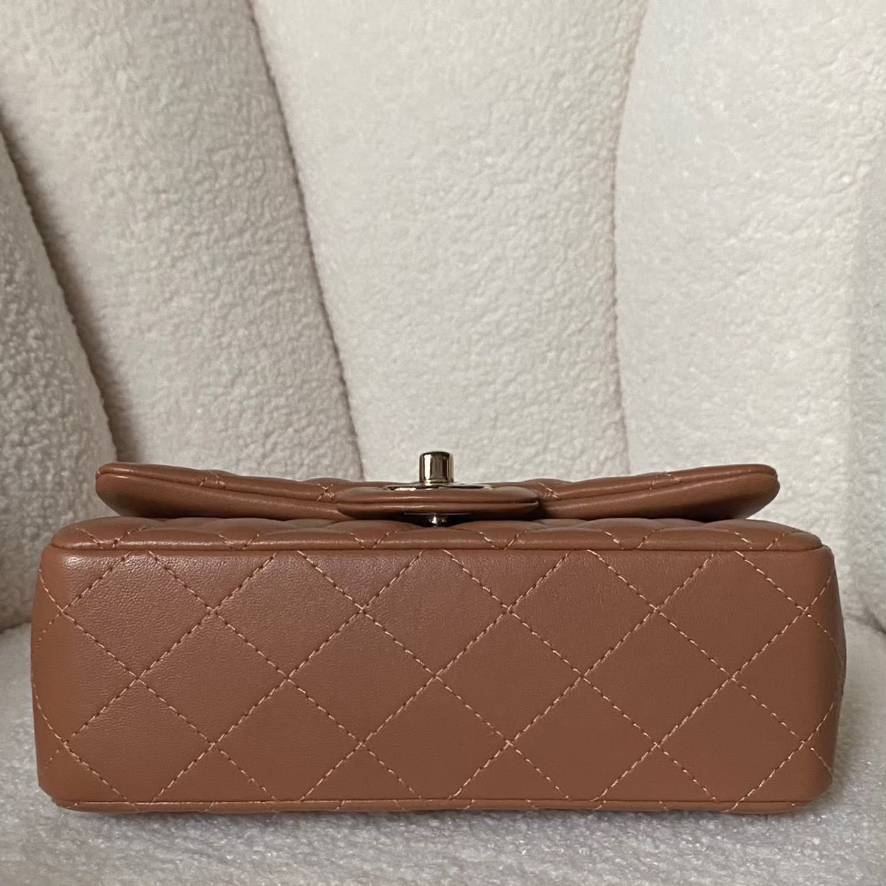 CHANEL MINI BAG / MINI RECTANGLE LAMBSKIN LGHW