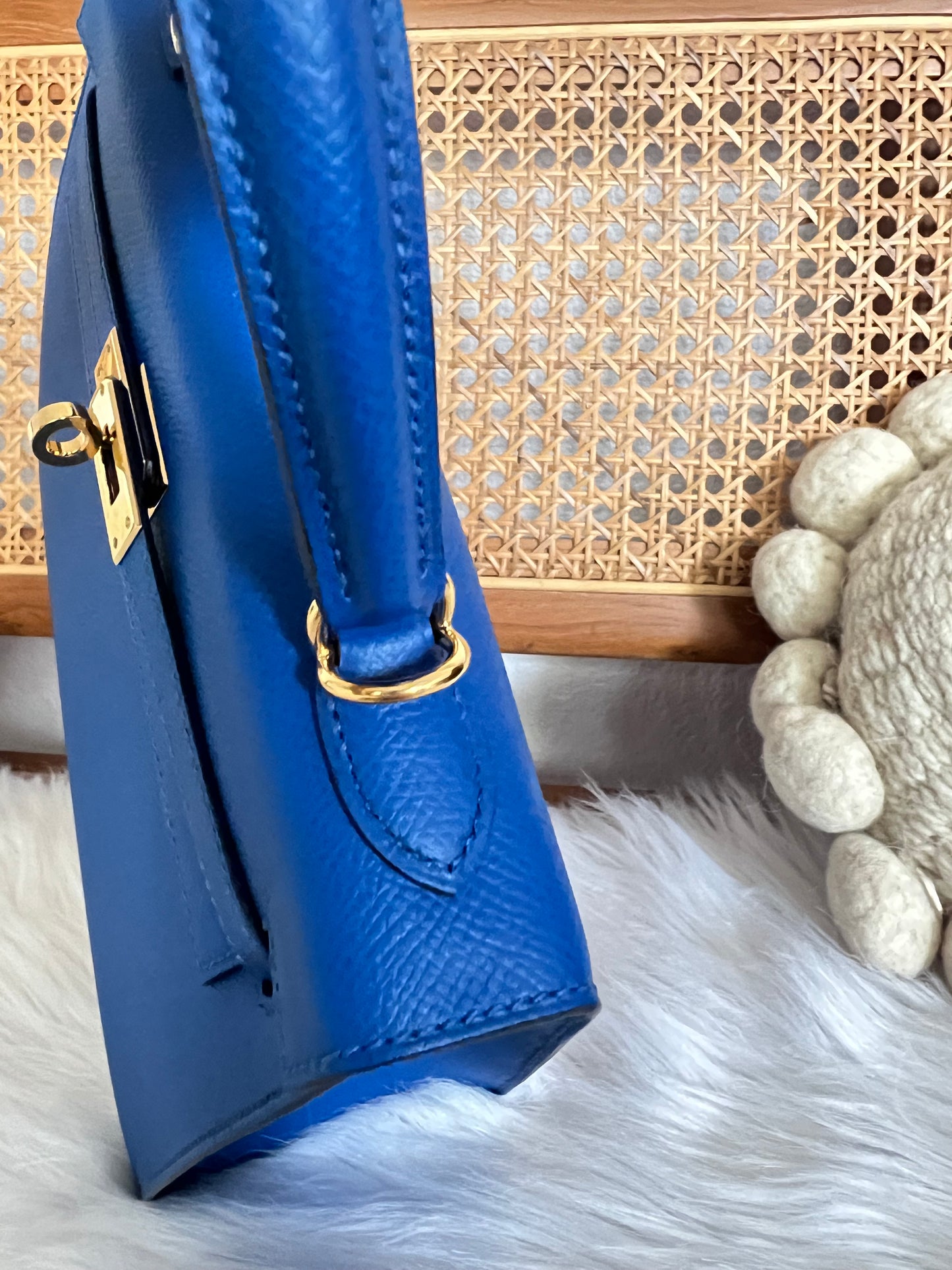 HERMES KELLY 25 | EPSOM BLUE ROYALE GHW