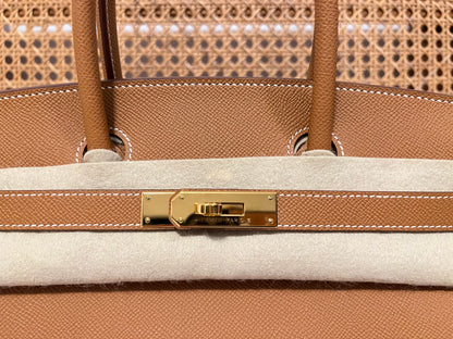 HERMES BIRKIN 30 | GOLD EPSOM GHW