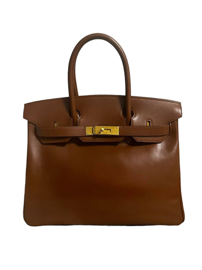 HERMES BIRKIN 30 | CAFE BOX CALF GHW