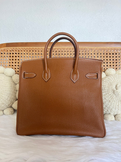 HERMES HAC BIRKIN | TOGO GOLD PHW