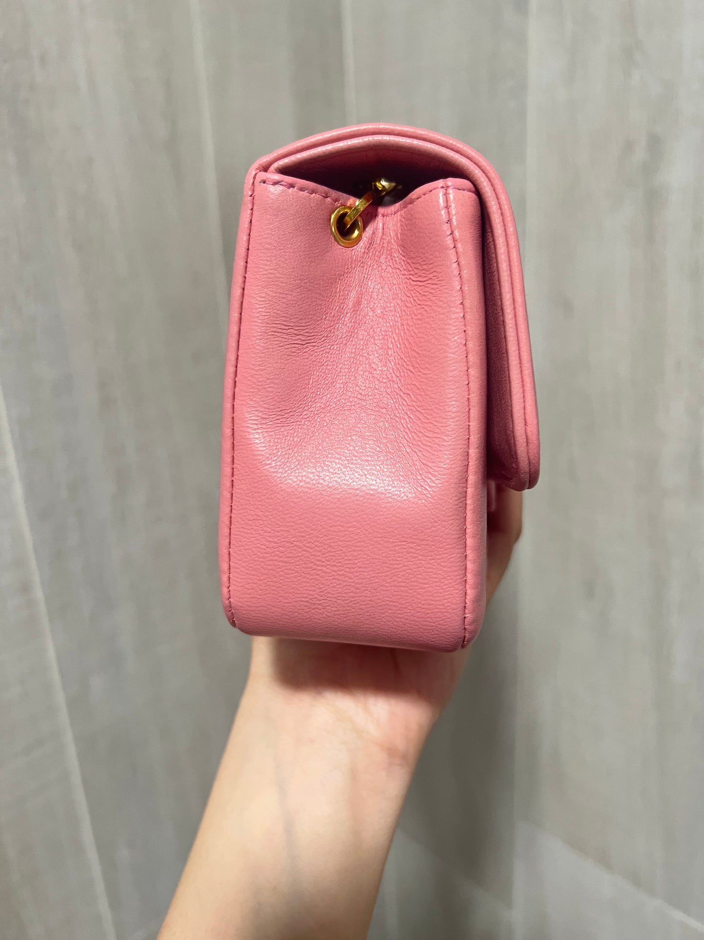 CHANEL DIANA FLAP | MINI BABY PINK GHW