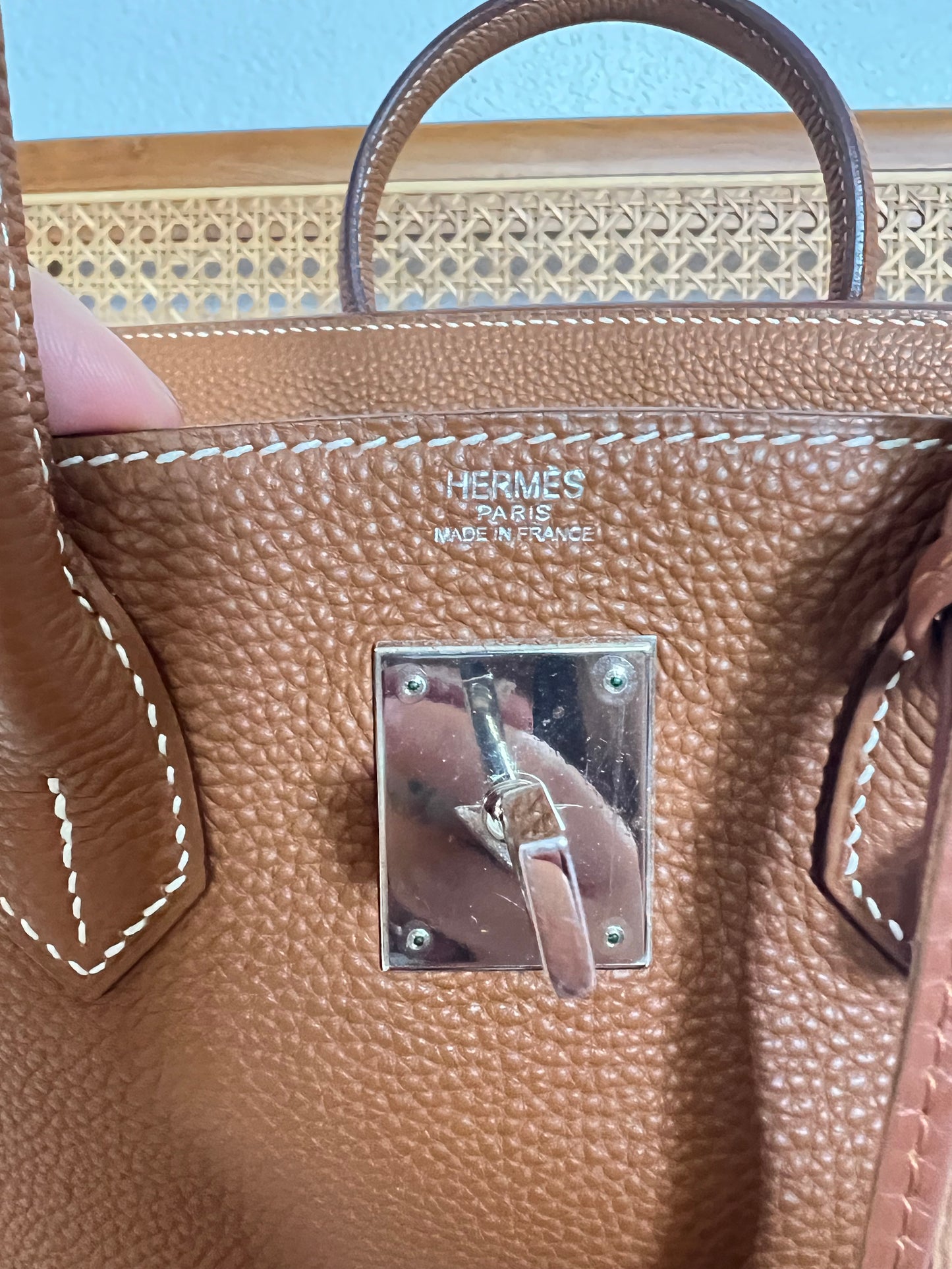 HERMES HAC BIRKIN | TOGO GOLD PHW