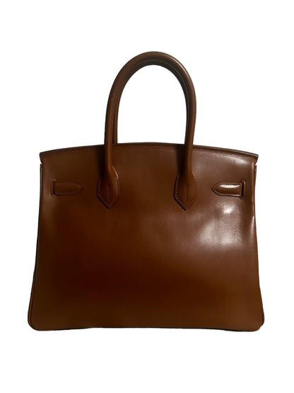 HERMES BIRKIN 30 | CAFE BOX CALF GHW