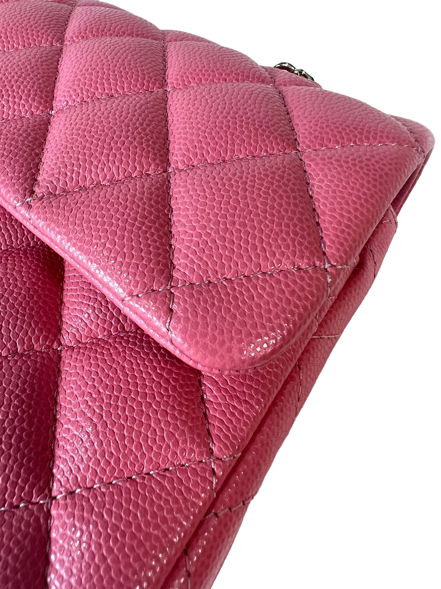 CHANEL CLASSIC FLAP | SMALL CAVIAR PINK LGHW