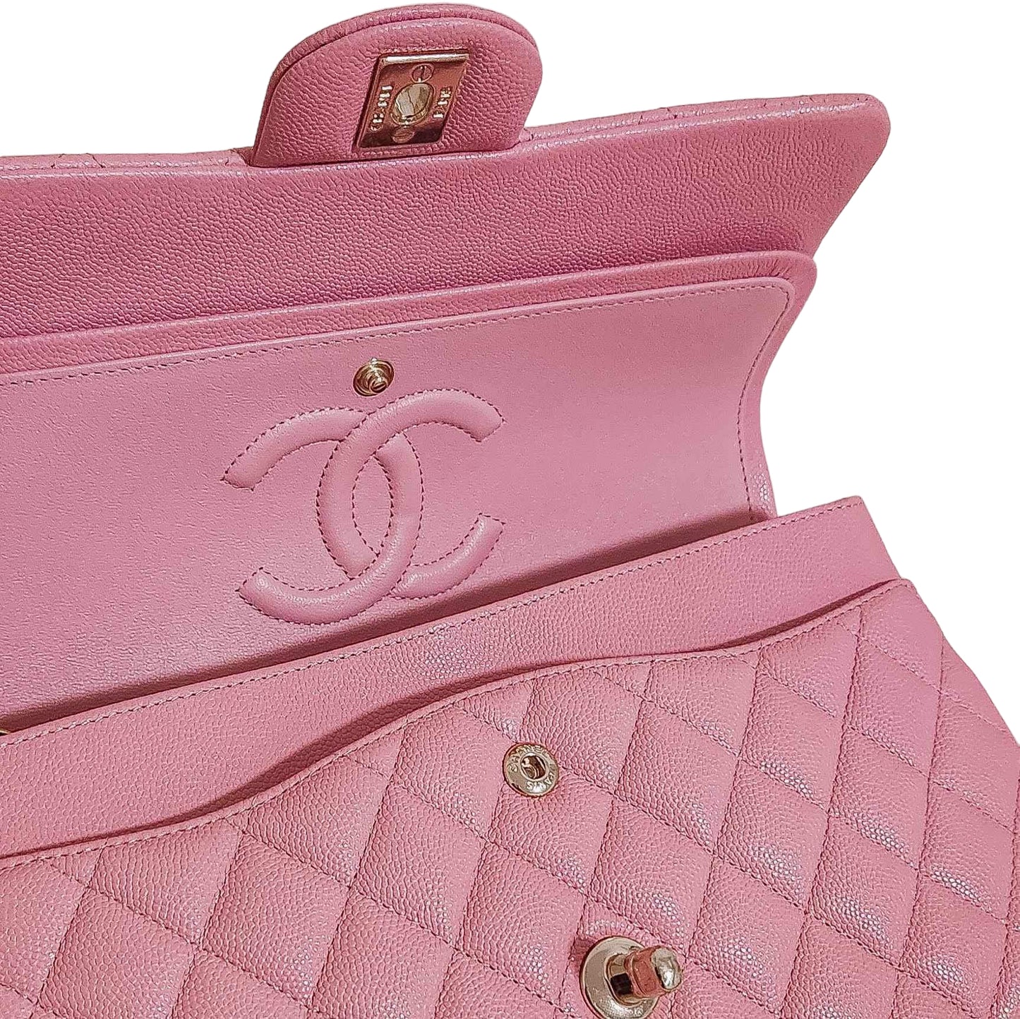 CHANEL CLASSIC FLAP | MEDIUM CAVIAR PINK LGHW