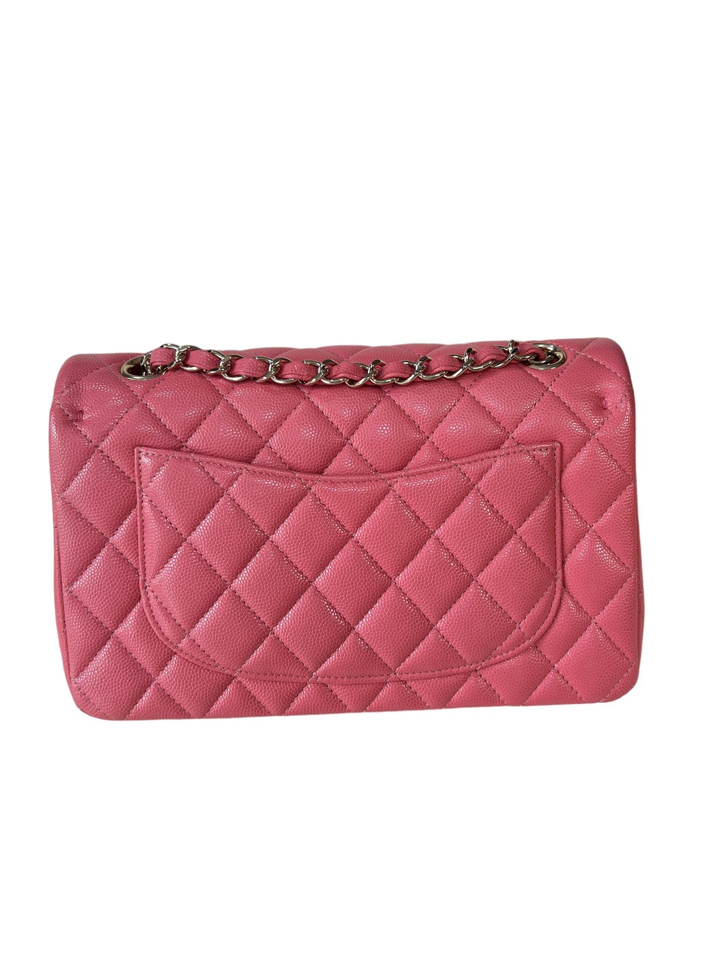 CHANEL CLASSIC FLAP | SMALL CAVIAR PINK LGHW