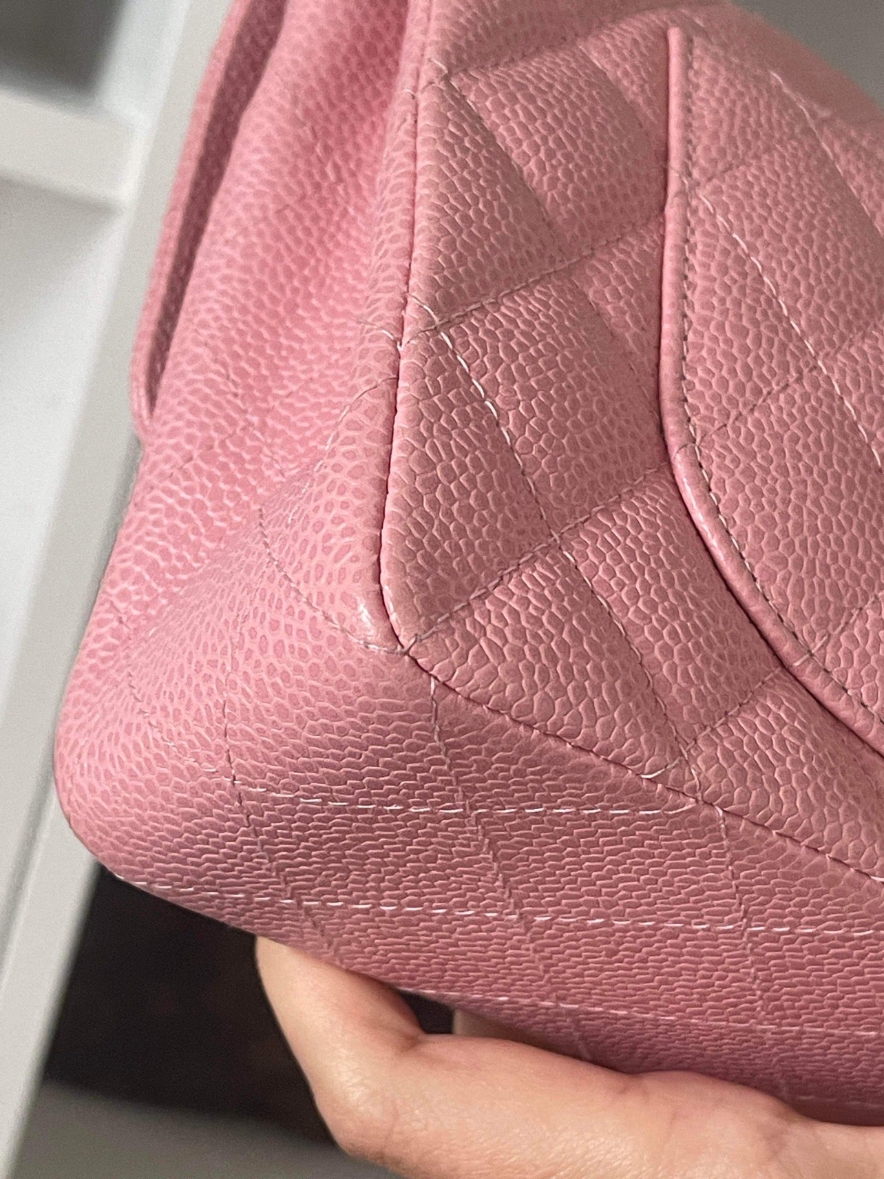 CHANEL CLASSIC BAG / SMALL PINK CAVIAR 24K GHW