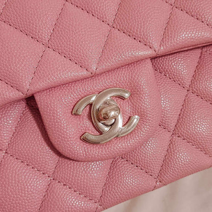 CHANEL CLASSIC FLAP | MEDIUM CAVIAR PINK LGHW