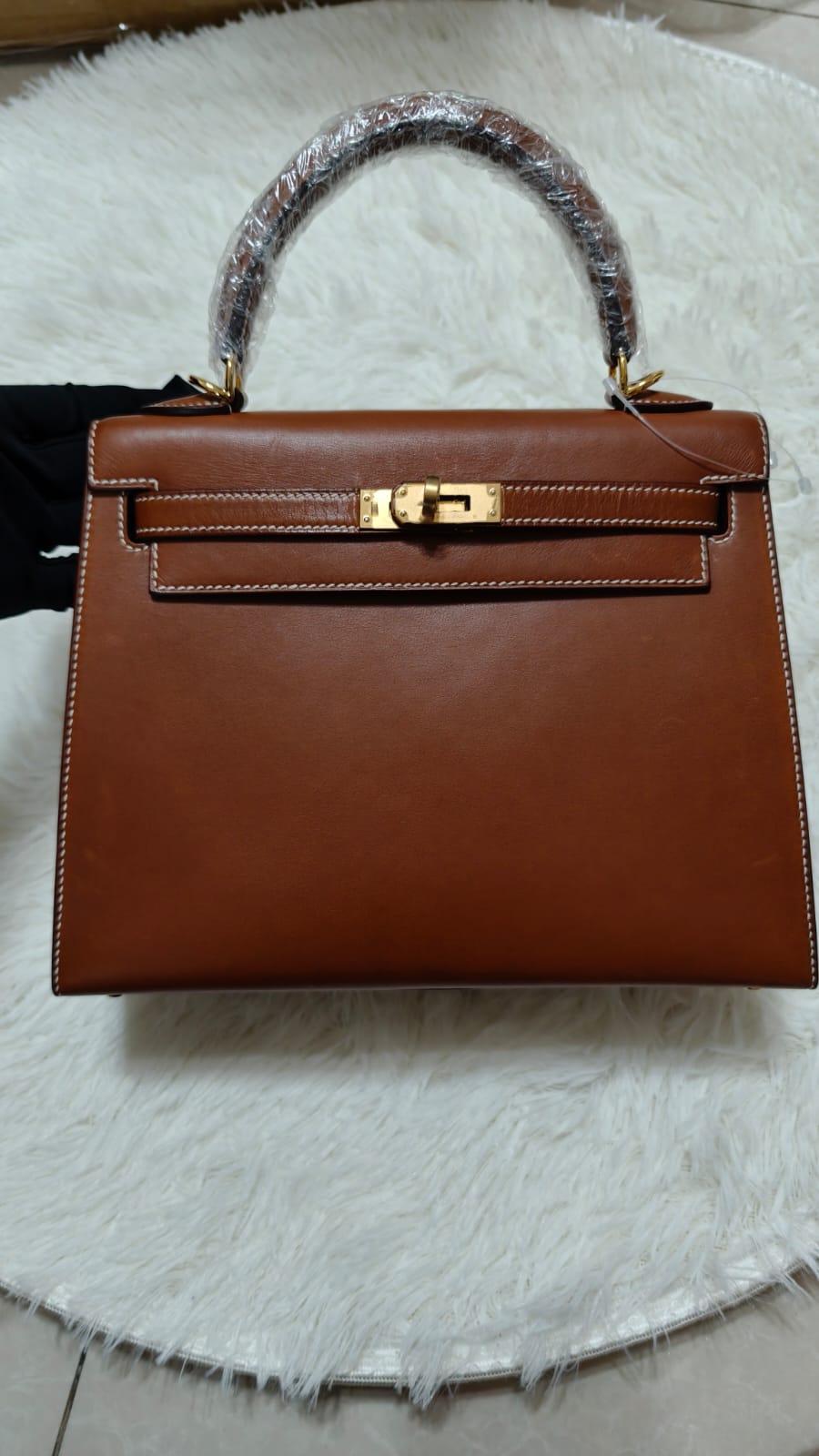 HERMES KELLY 28 | SMOOTH BARENIA GHW