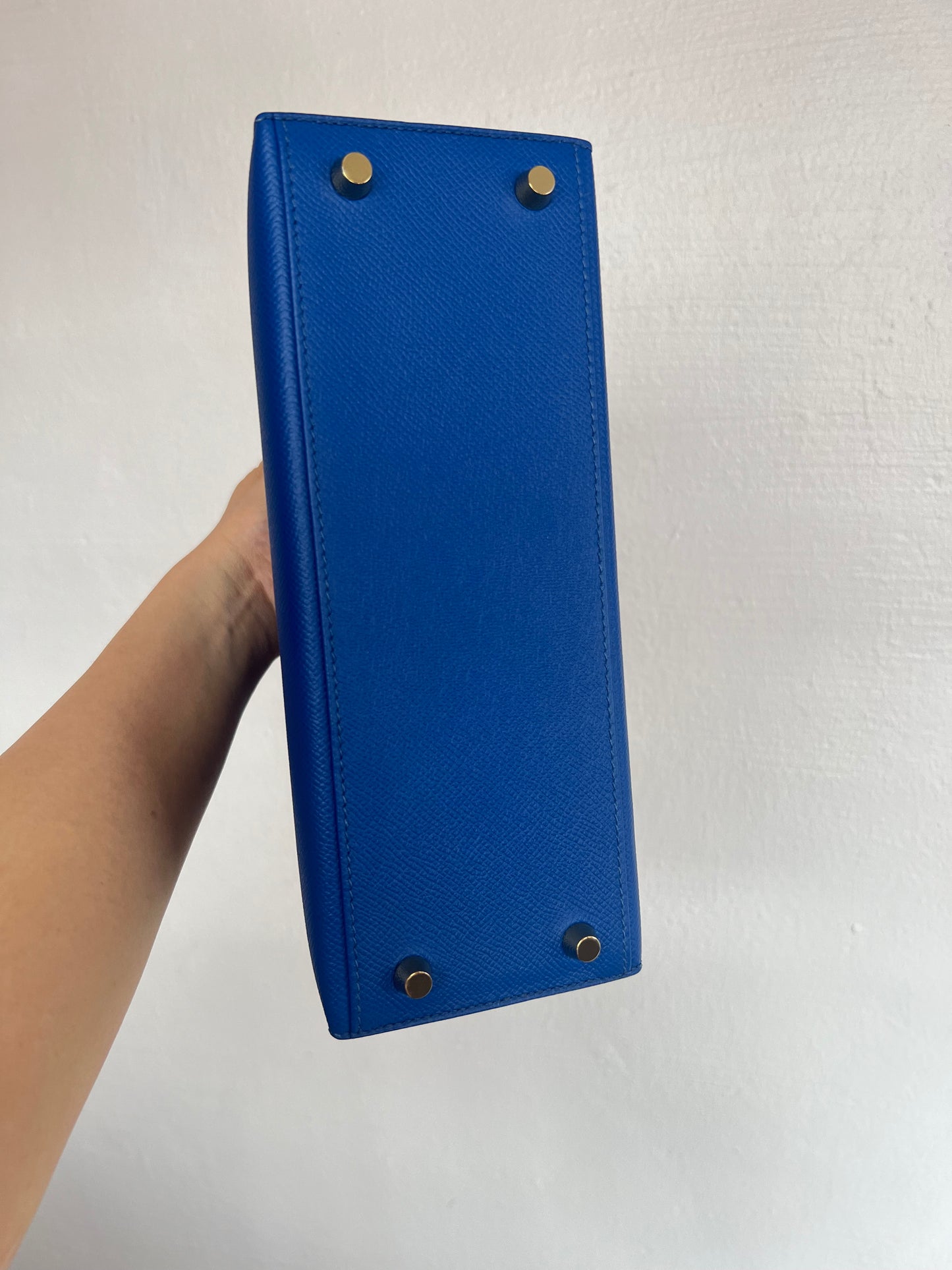 HERMES KELLY 25 | EPSOM BLUE ROYALE GHW