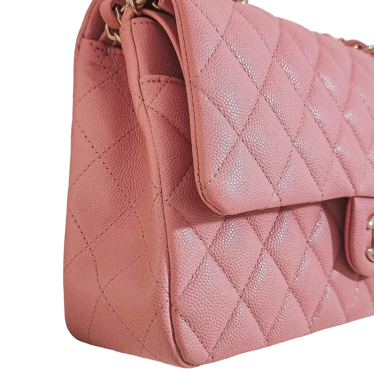 CHANEL CLASSIC FLAP | MEDIUM CAVIAR PINK LGHW