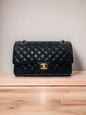 CHANEL CLASSIC FLAP | MEDIUM CAVIAR BLACK GHW