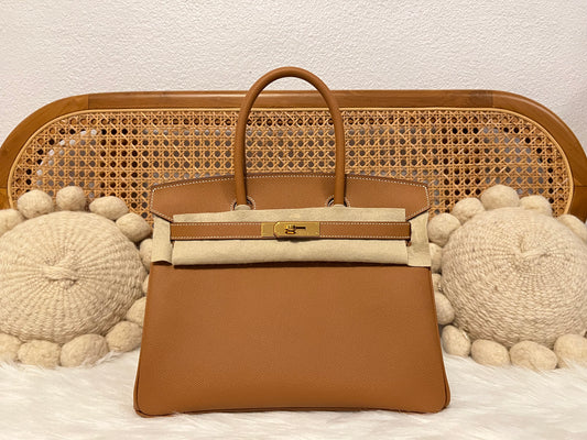 HERMES BIRKIN 30 | GOLD EPSOM GHW