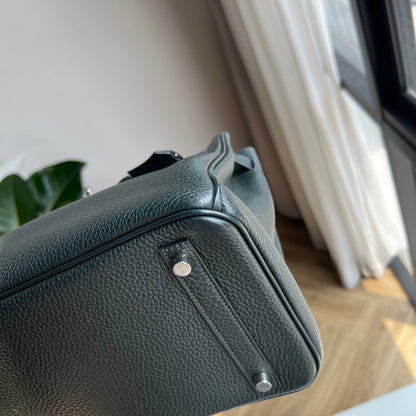 HERMES KELLY 28 | VERT FONCE PHW TOGO