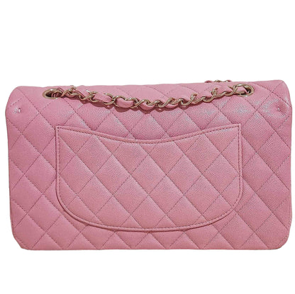 CHANEL CLASSIC FLAP | MEDIUM CAVIAR PINK LGHW