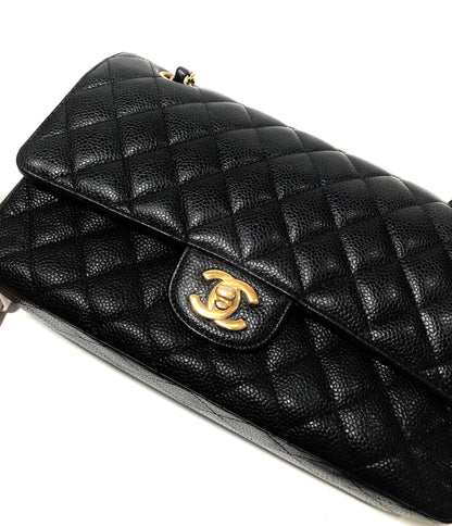 CHANEL CLASSIC FLAP | MEDIUM CAVIAR BLACK GHW