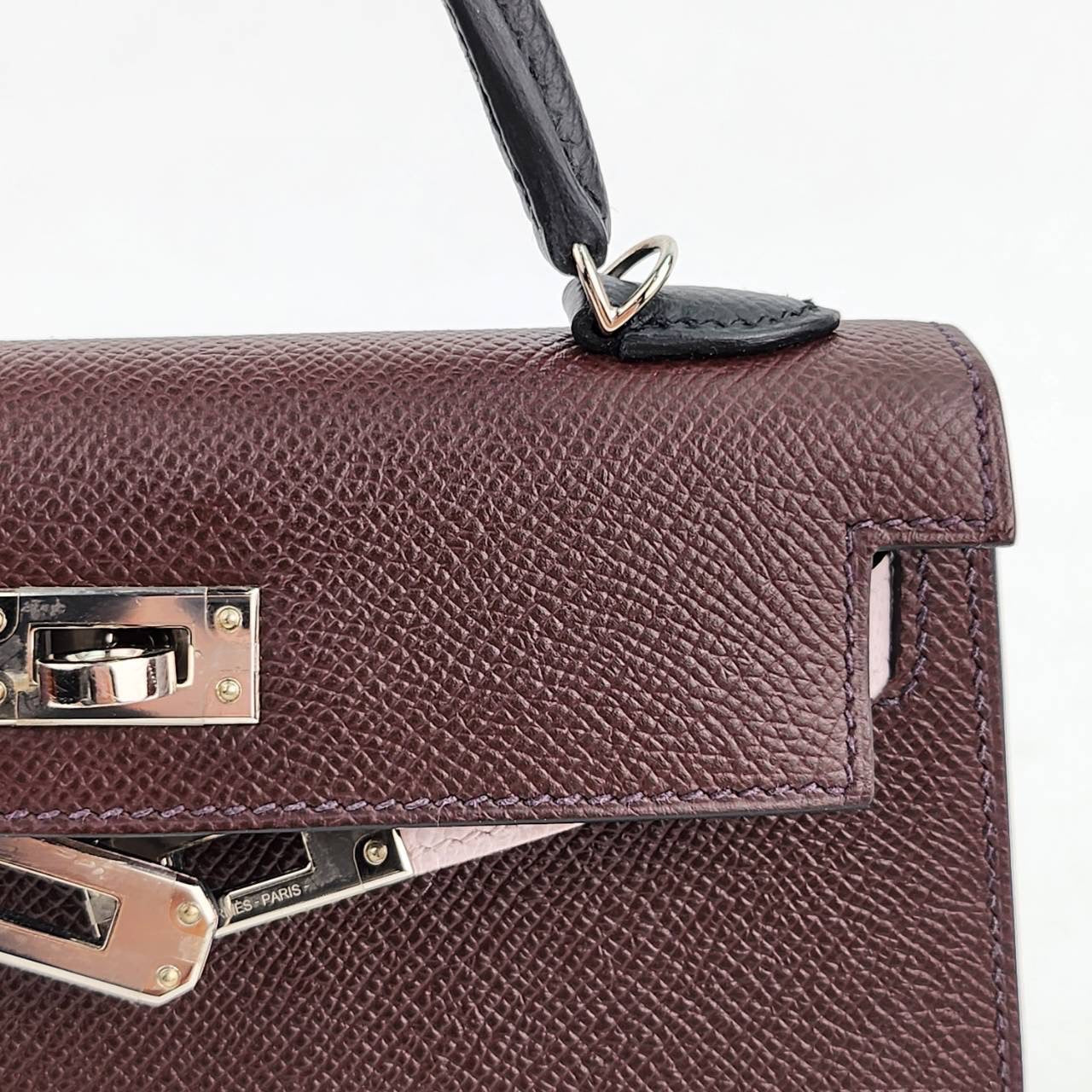 HERMES MINI KELLY | TRICOLOR EPSOM PHW