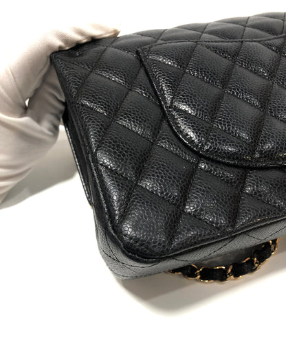 CHANEL CLASSIC FLAP | MEDIUM CAVIAR BLACK GHW