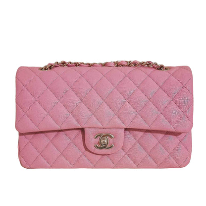 CHANEL CLASSIC FLAP | MEDIUM CAVIAR PINK LGHW