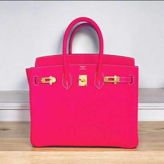 HERMES BIRKIN 25 | ROSE TYRIEN EPSOM GHW