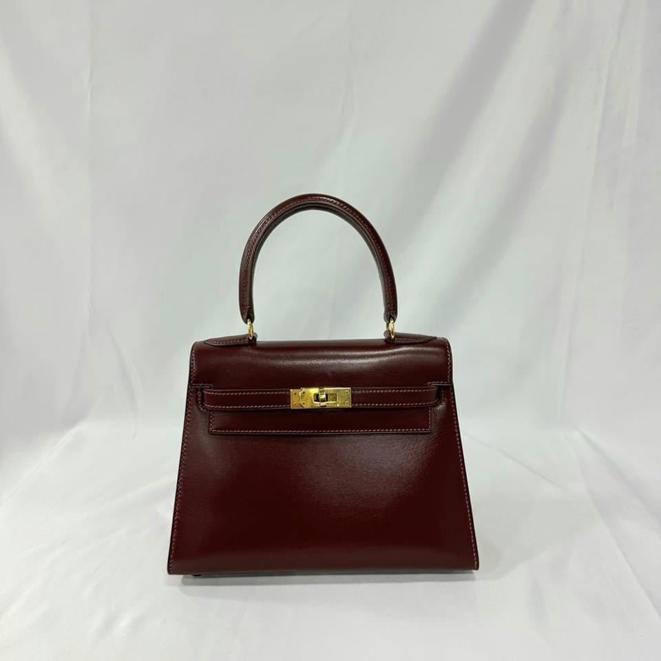 HERMES KELLY 20 | BOX CALF ROUGE H GHW