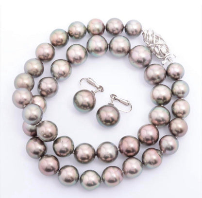 TASAKI SOUTH SEA PEARLS PEACOCK GREY