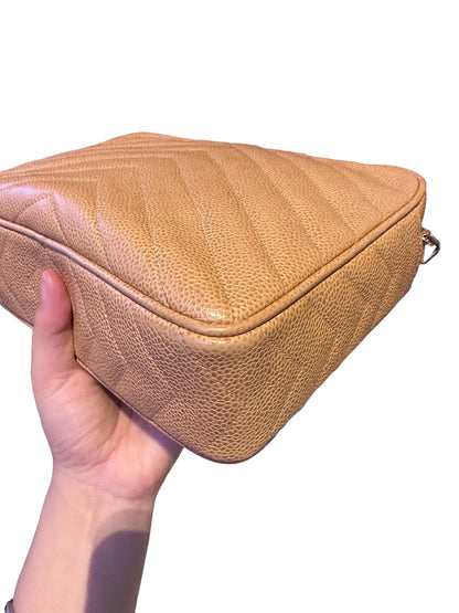 CHANEL CAMERA BAG | SERIES 2 SMALL CAVIAR 24K GHW